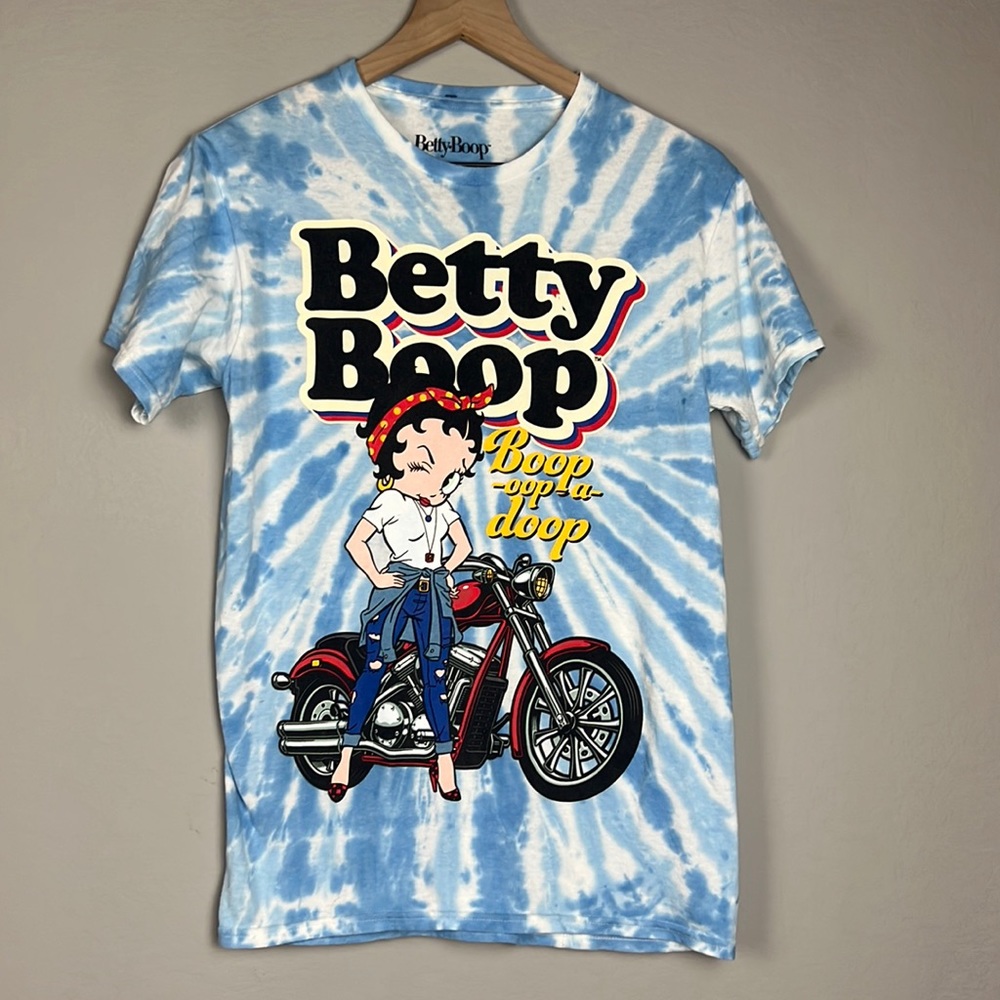 NWOT Betty Boop Tie Dye T-shirt Sz Small